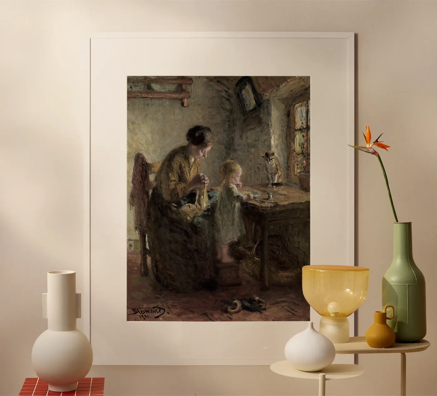 Meal Time poster da Apolo Prints