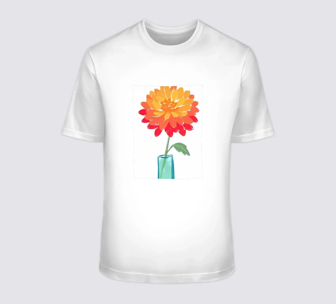 Fiore di dalia t-shirt da PREKETEWE