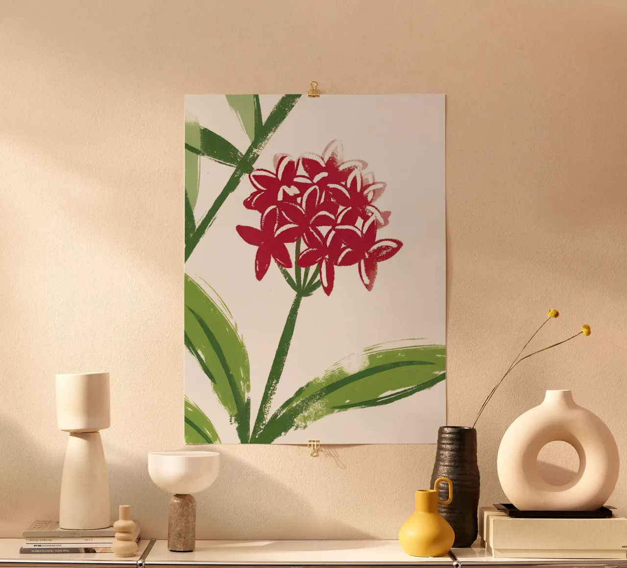 Fiore di Asoka poster da PREKETEWE