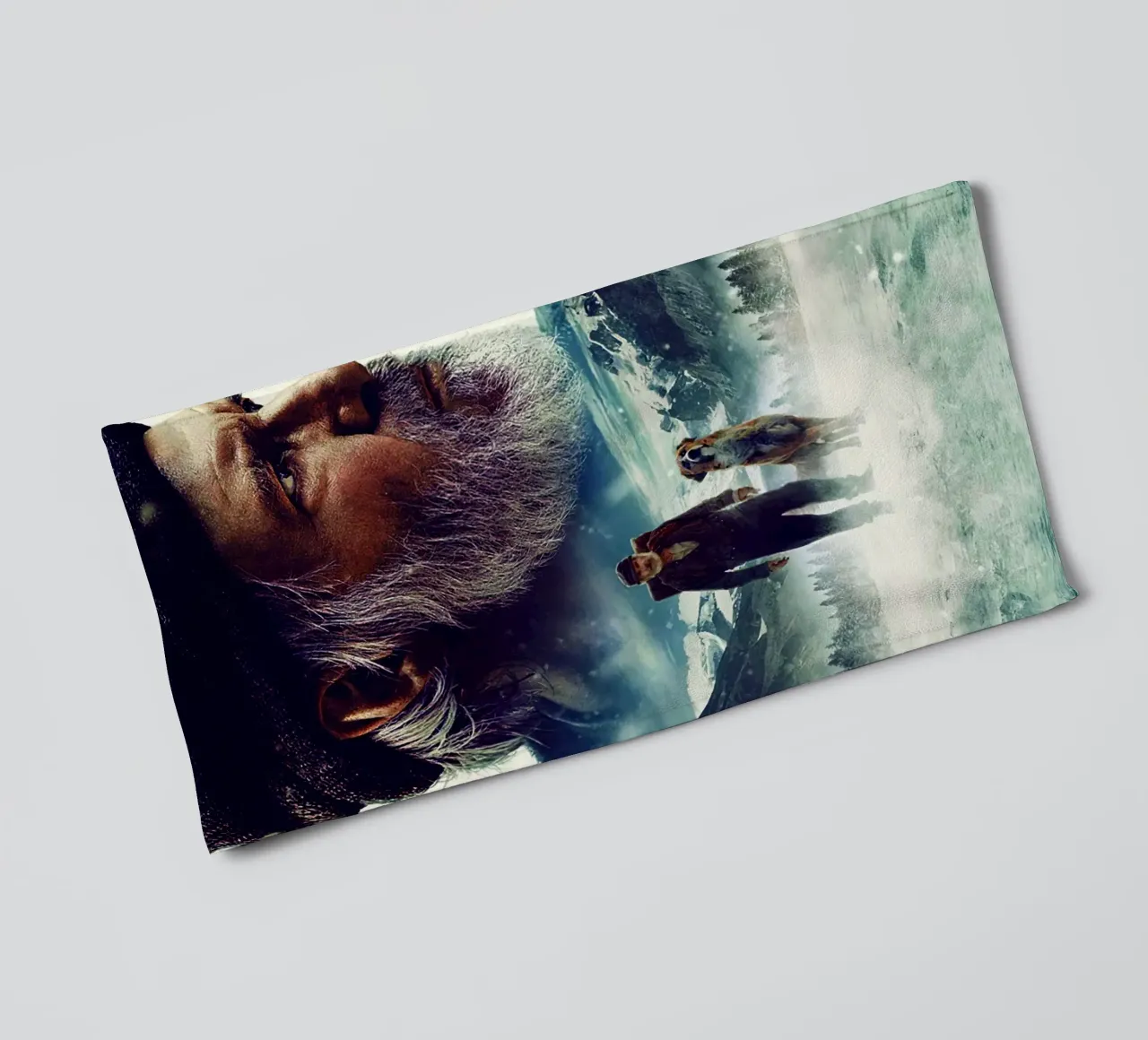 Call of The Wild asciugamano da bagno da Dumery Art