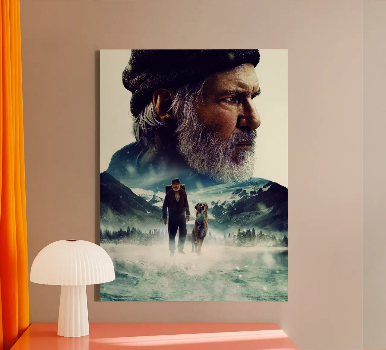 Call of The Wild canvas with Floater frame by Dumery Art