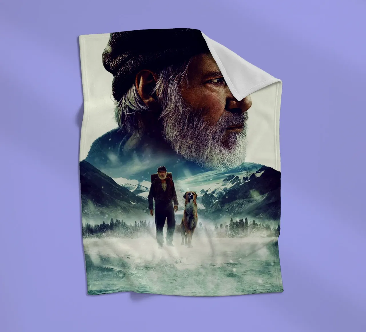 Call of The Wild coperta in pile da Dumery Art