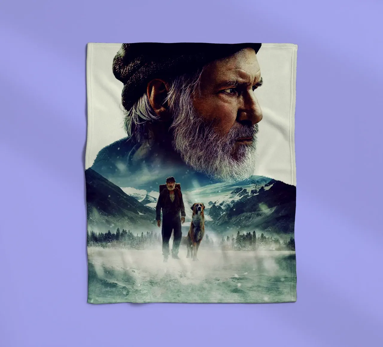 Call of The Wild coperta in pile da Dumery Art