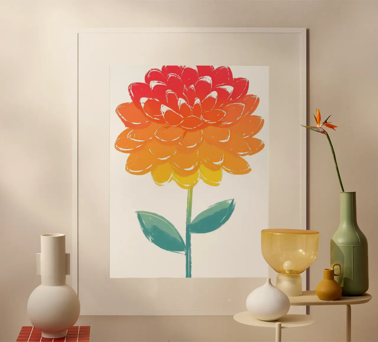 Fiore di dalia poster da PREKETEWE