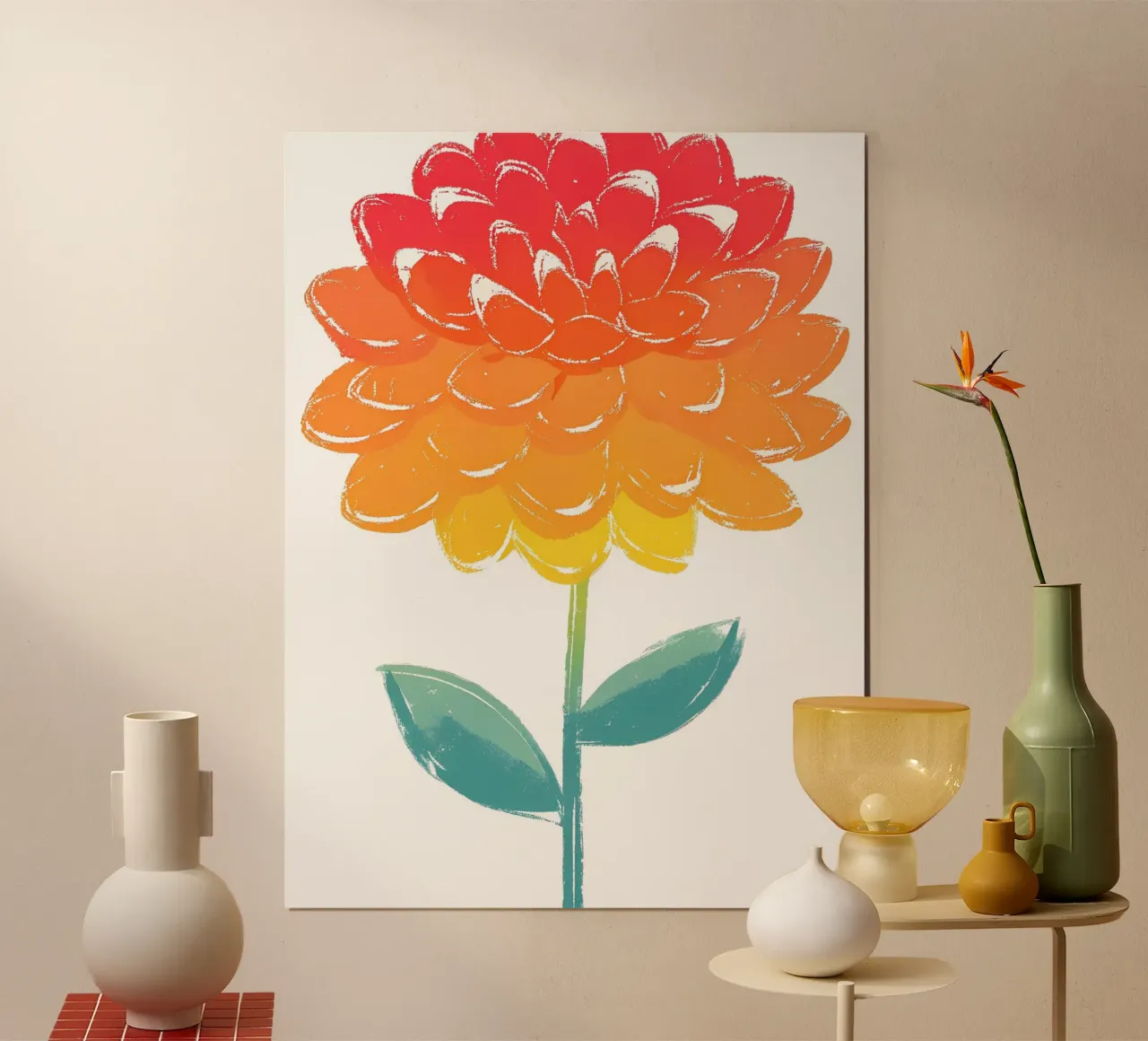 Fiore di dalia poster da PREKETEWE