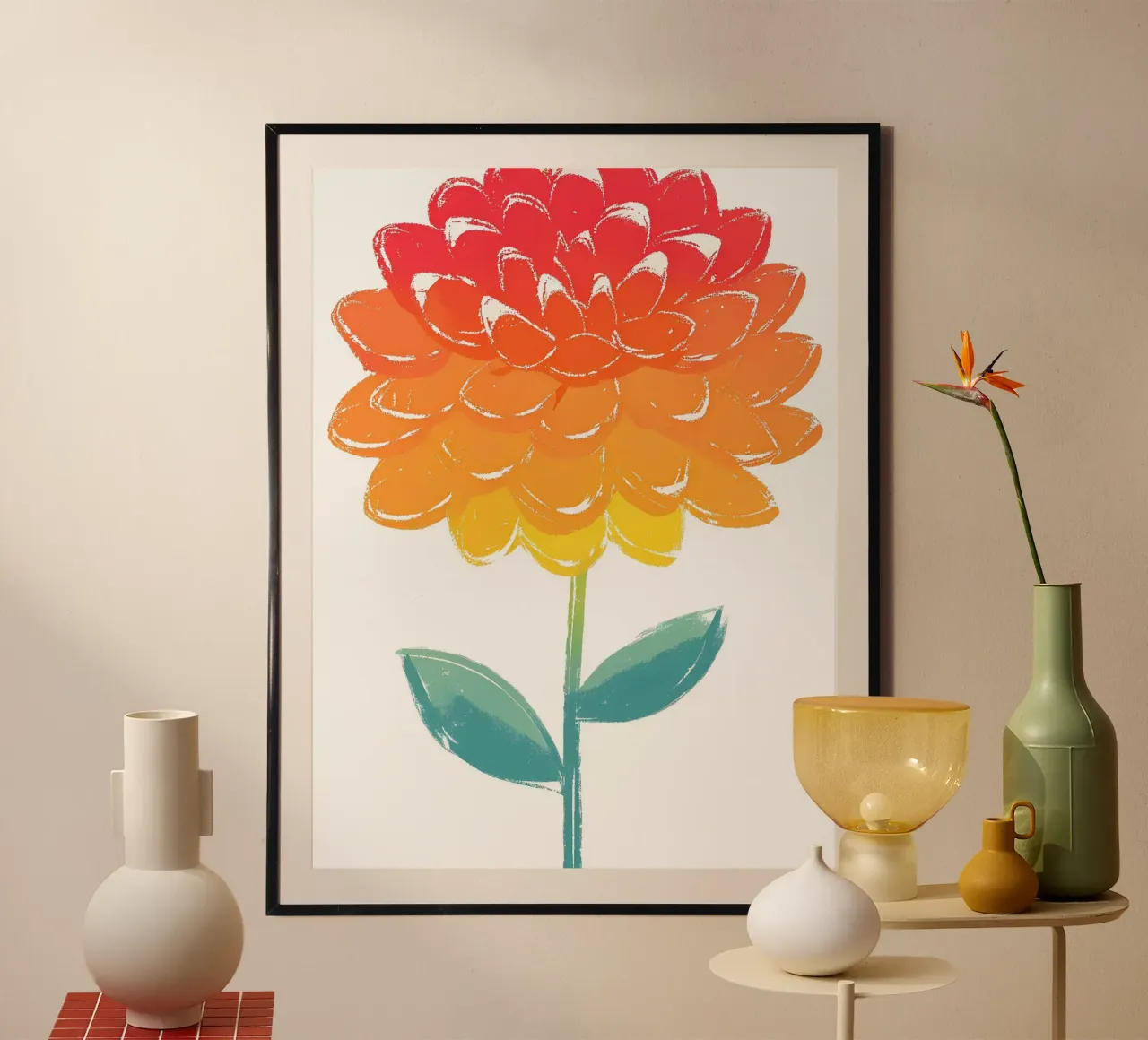 Fiore di dalia poster da PREKETEWE