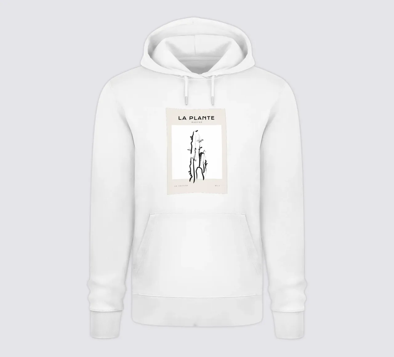 Boho Bohemian 6 Cactus felpa con cappuccio da Boho Print Collection