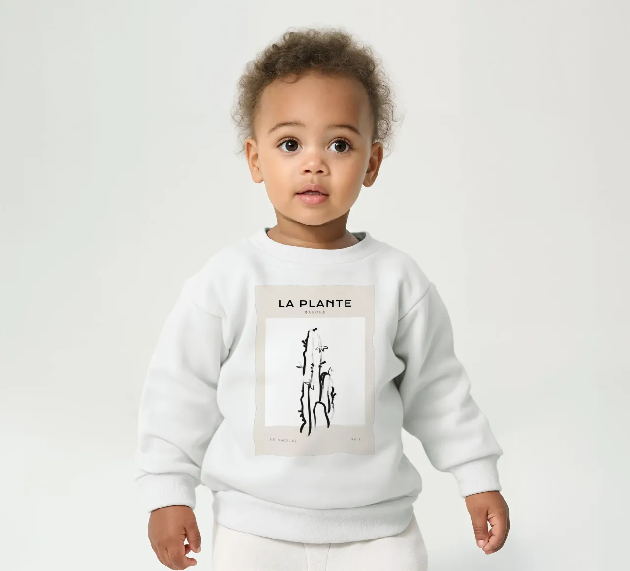 Boho Bohemian 6 Cactus felpa neonato da Boho Print Collection