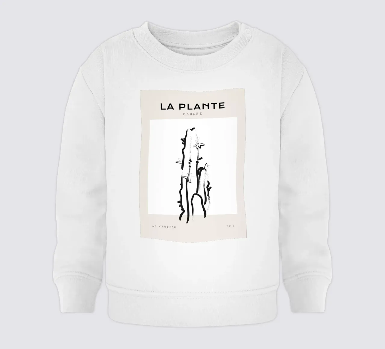 Boho Bohemian 6 Cactus felpa neonato da Boho Print Collection