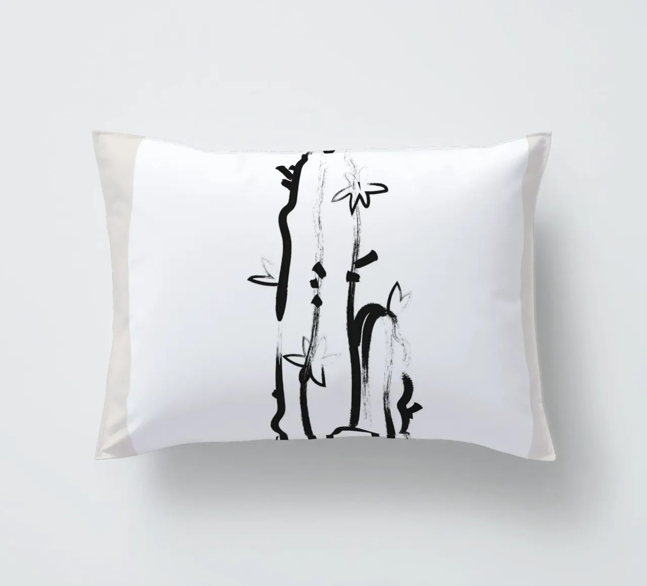 Boho Bohemian 6 Cactus cuscino da Boho Print Collection