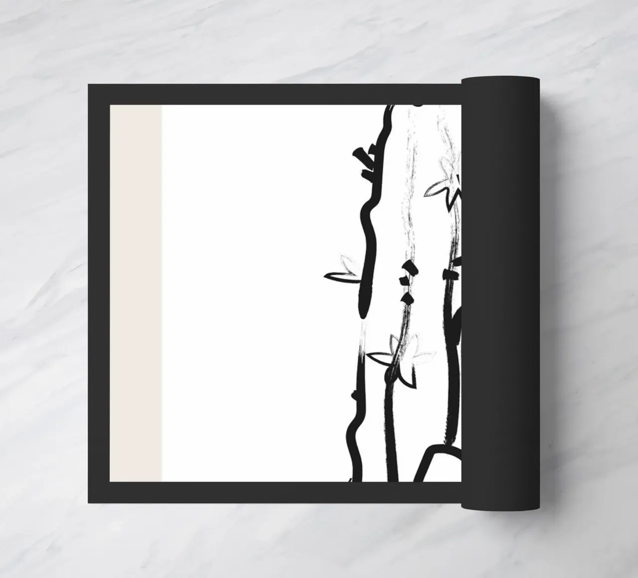 Boho Bohemian 6 Cactus zerbino da Boho Print Collection