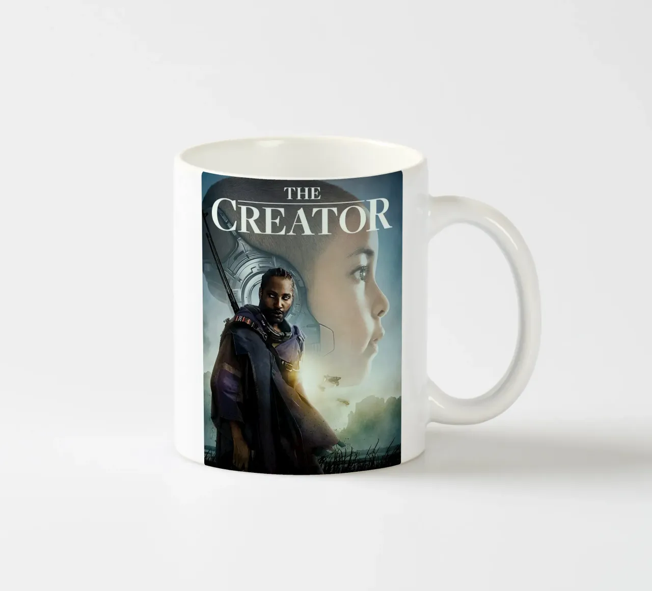 The Creator tazza in ceramica da Dumery Art