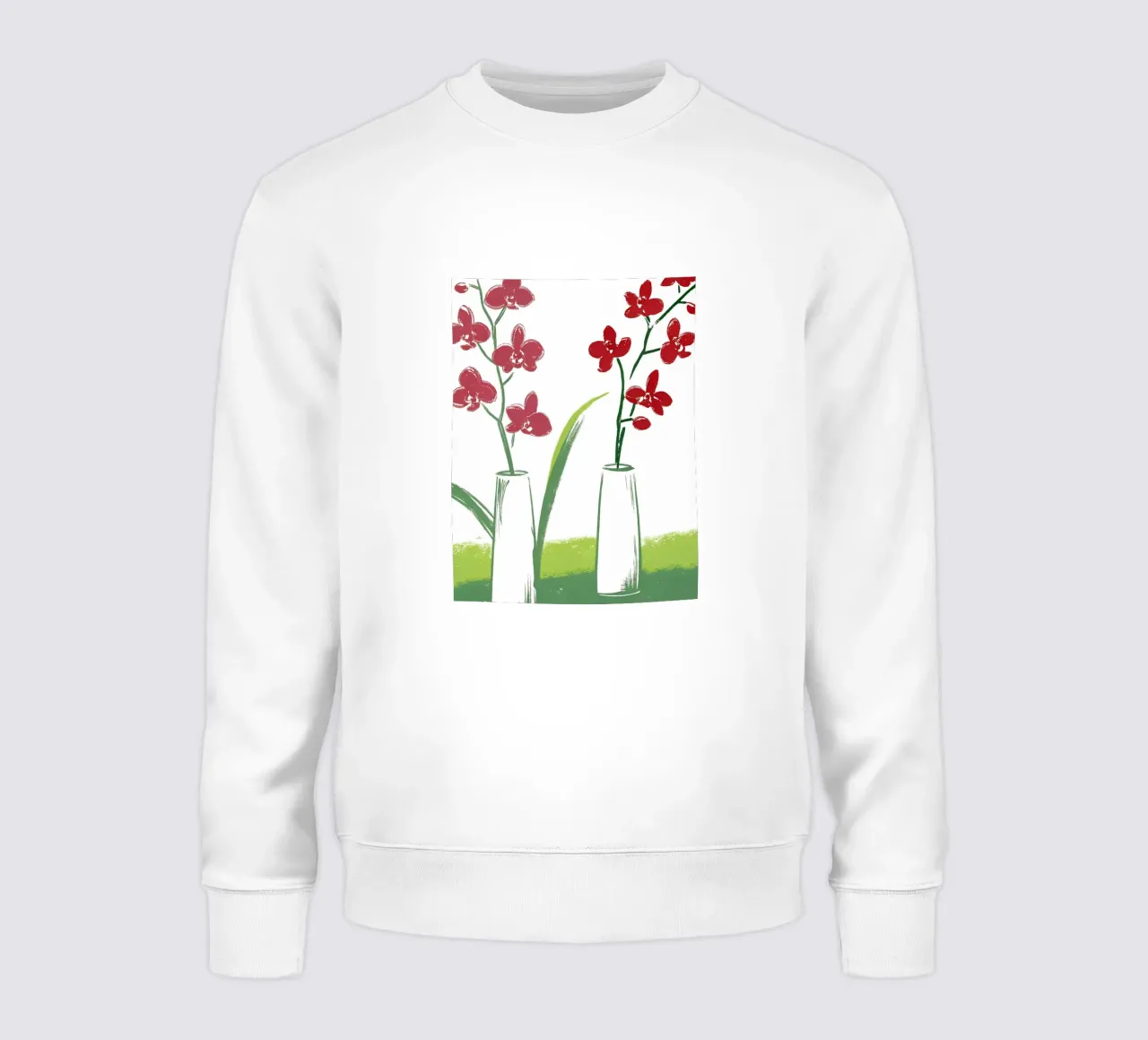 Due vasi di fiori felpa da PREKETEWE