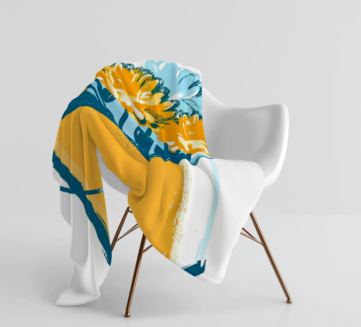 Blumentopf Fleecedecke von PREKETEWE