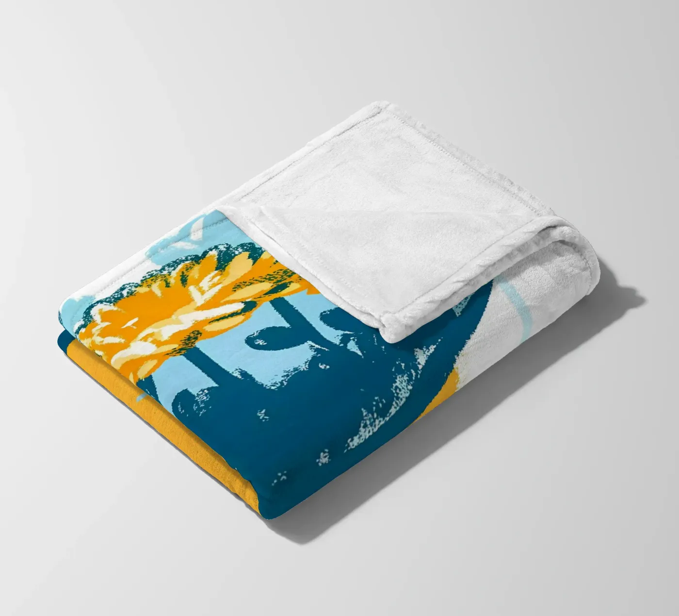 Blumentopf Fleecedecke von PREKETEWE