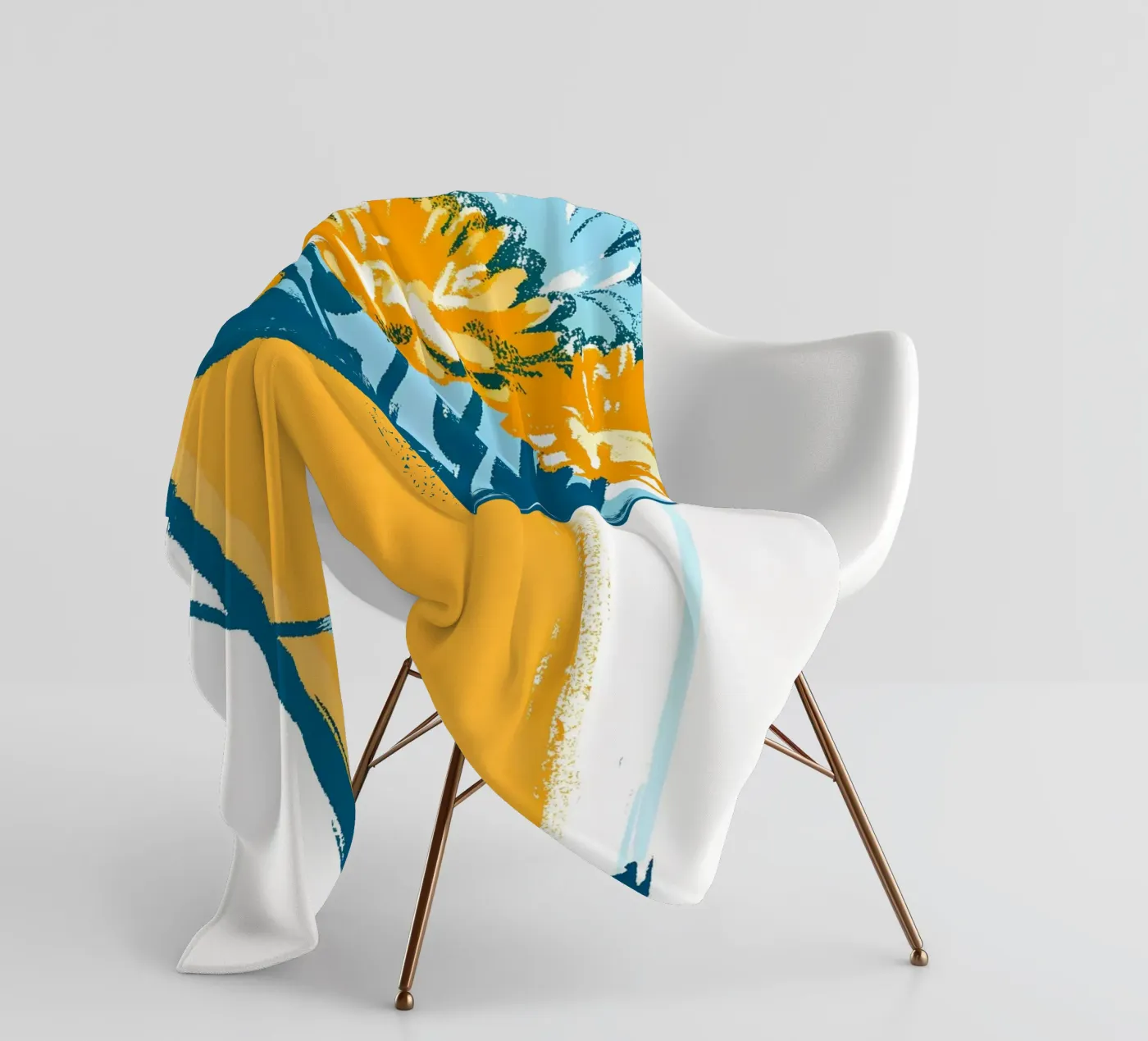 Blumentopf Fleecedecke von PREKETEWE