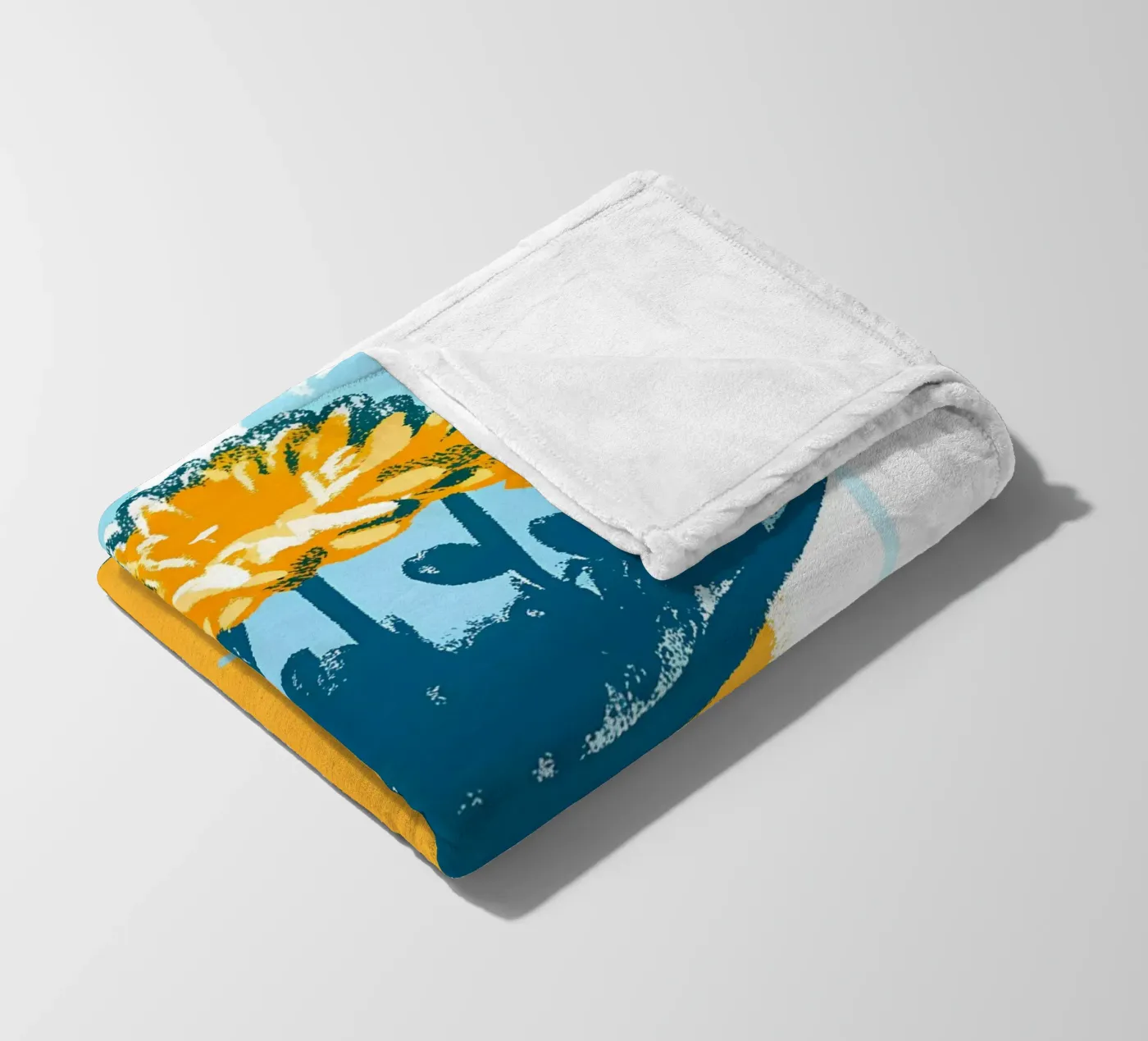 Blumentopf Fleecedecke von PREKETEWE