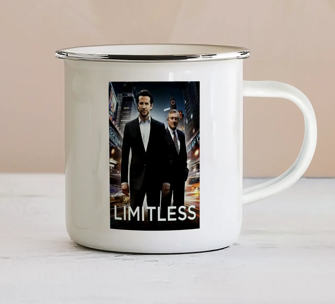 Limitless tazza in smalto da Dumery Art