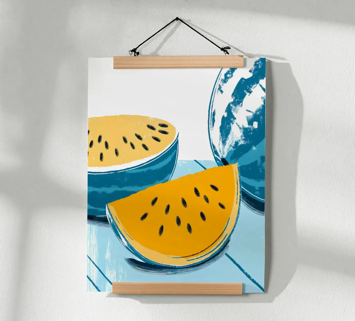 Watermelon Fruit Poster von PREKETEWE