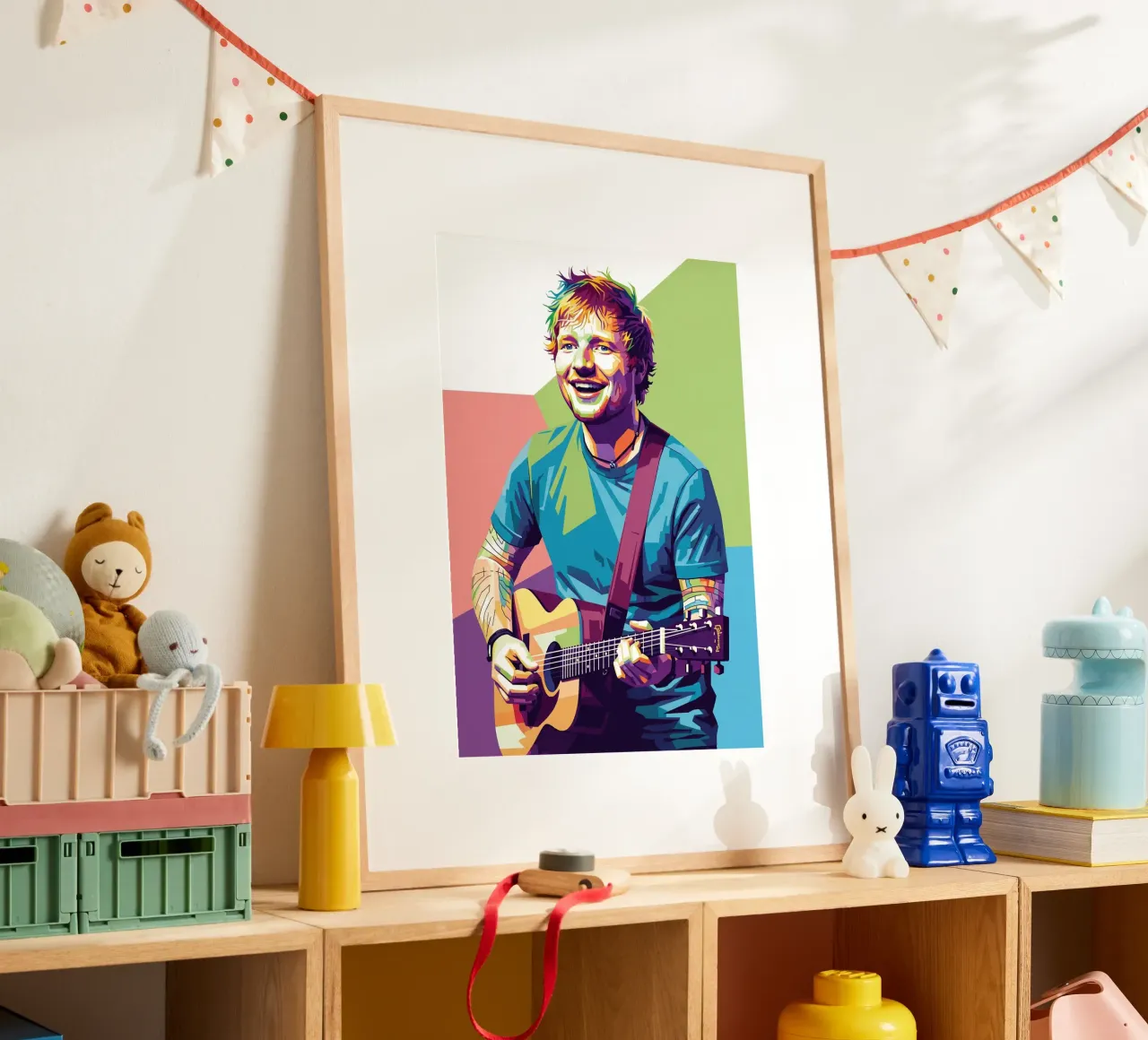 Ed Sheeran si esibisce poster da Hantamrata