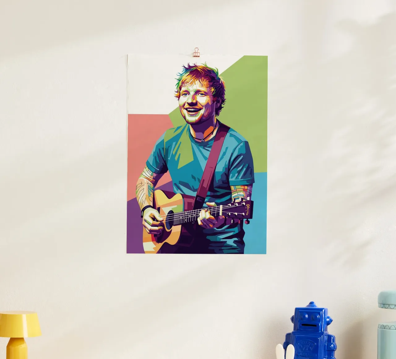 Ed Sheeran si esibisce poster da Hantamrata