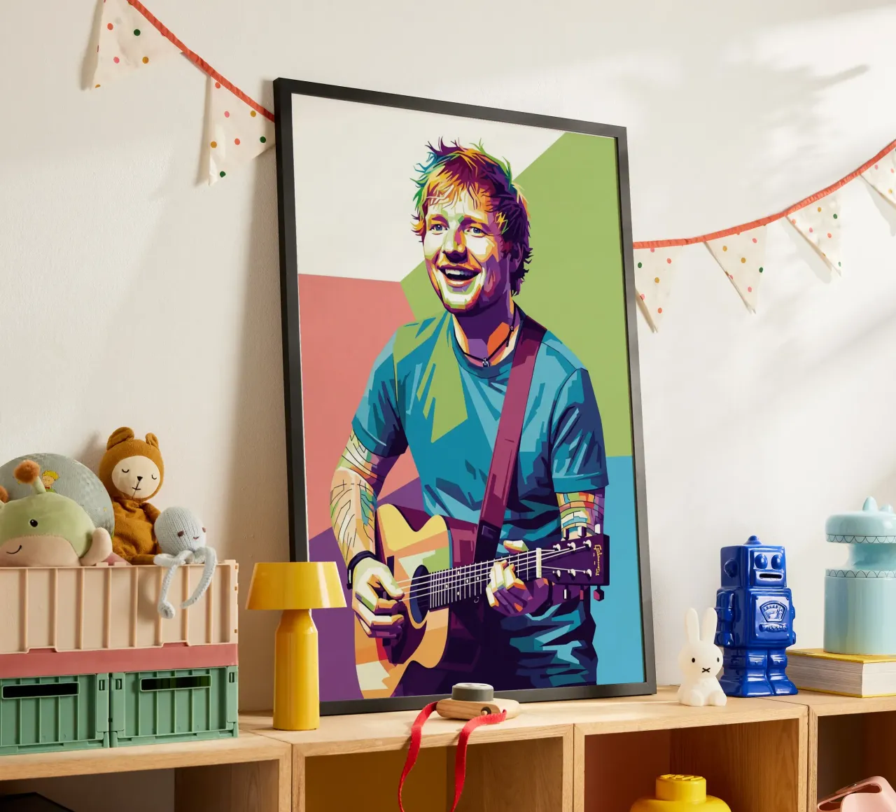 Ed Sheeran si esibisce poster da Hantamrata