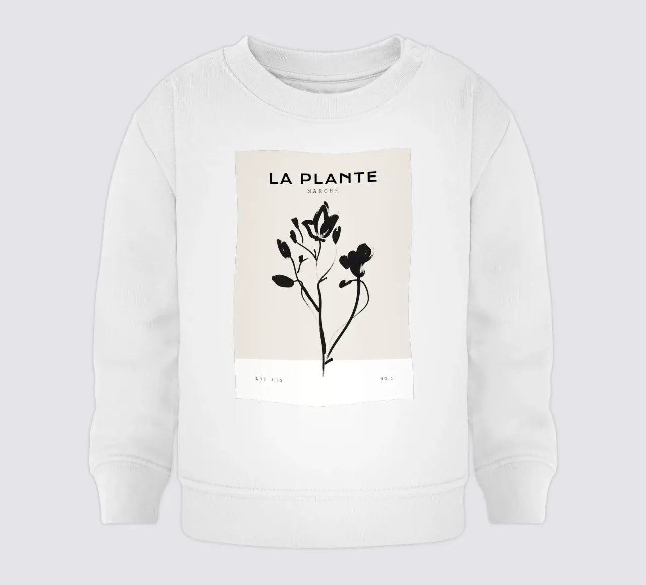 Boho Bohemian 6 Lily baby sweatshirt by Boho Print Collection