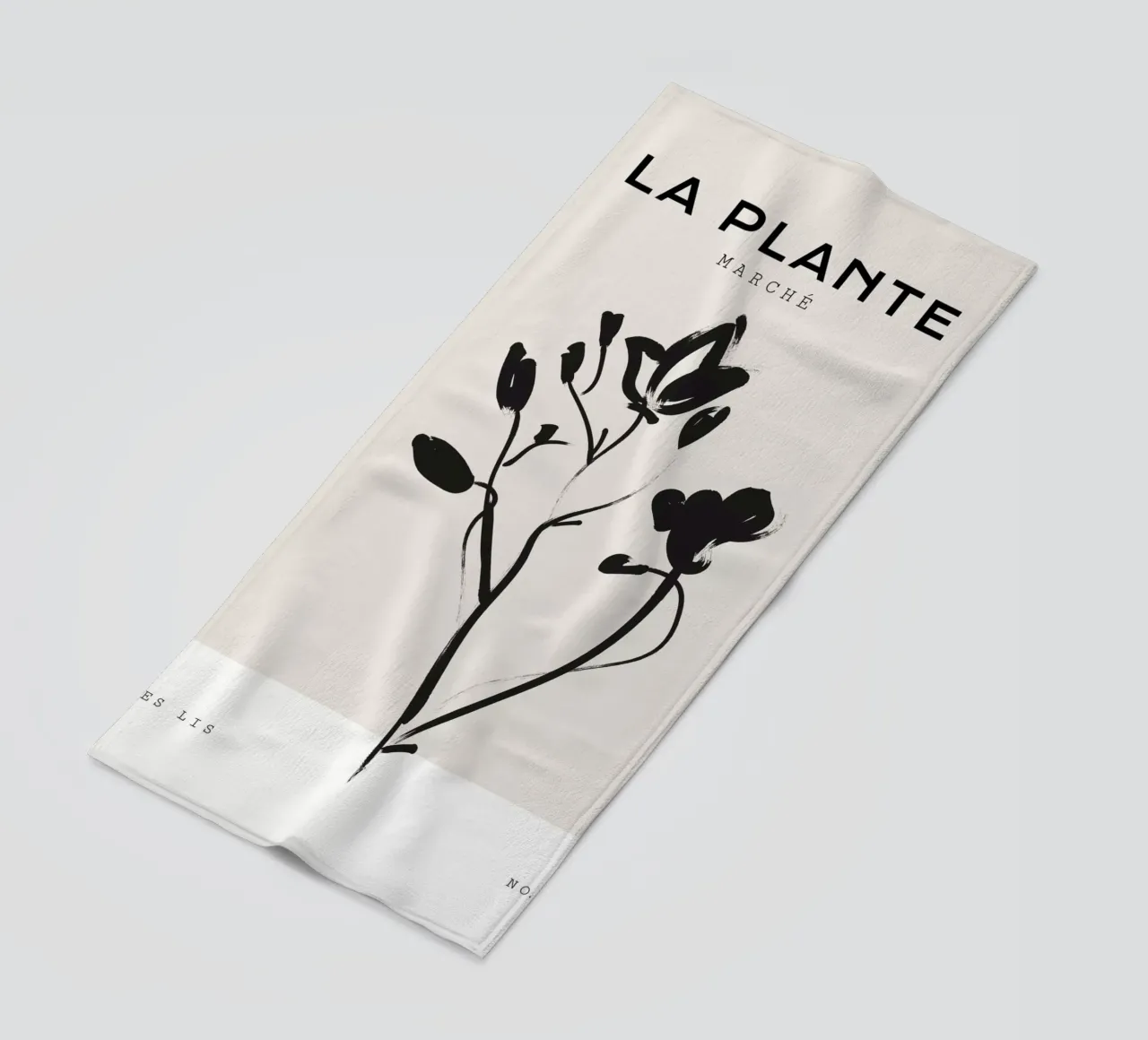 Boho Bohemian 6 Lily telo mare da Boho Print Collection