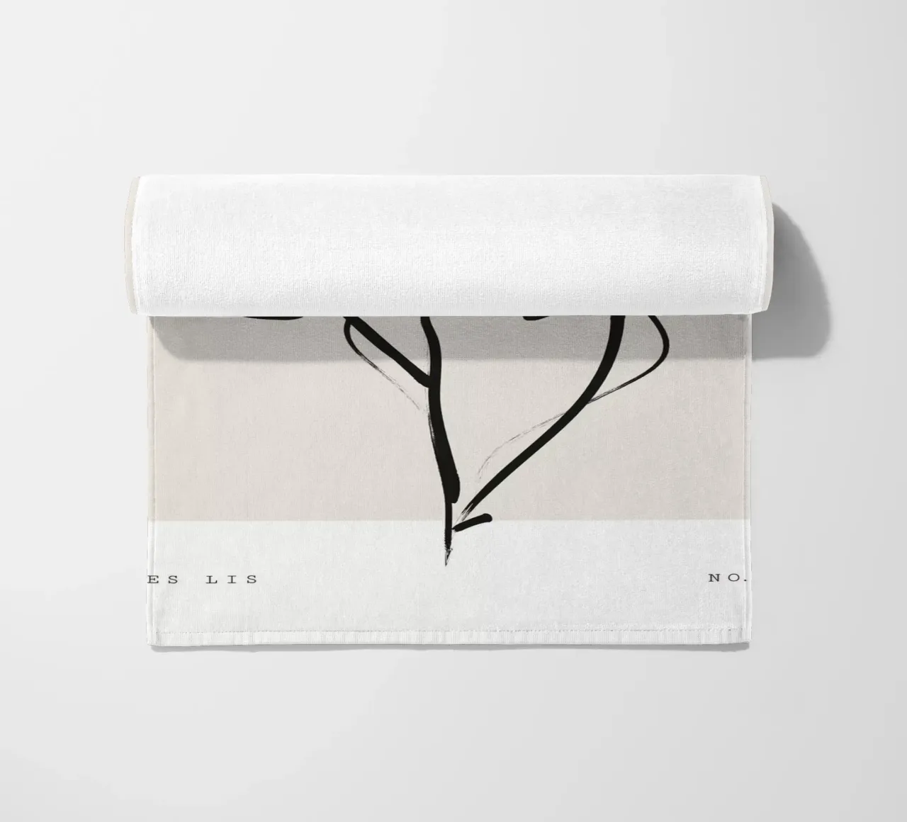 Boho Bohemian 6 Lily telo mare da Boho Print Collection