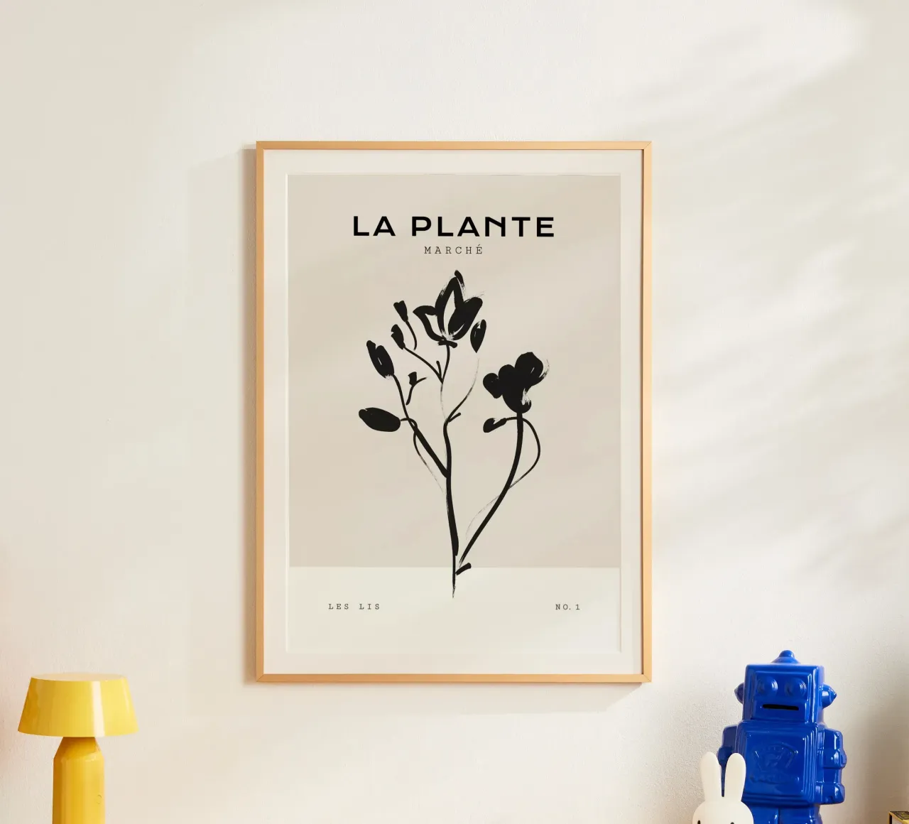 Boho Bohemian 6 Lily carta hahnemühle da Boho Print Collection