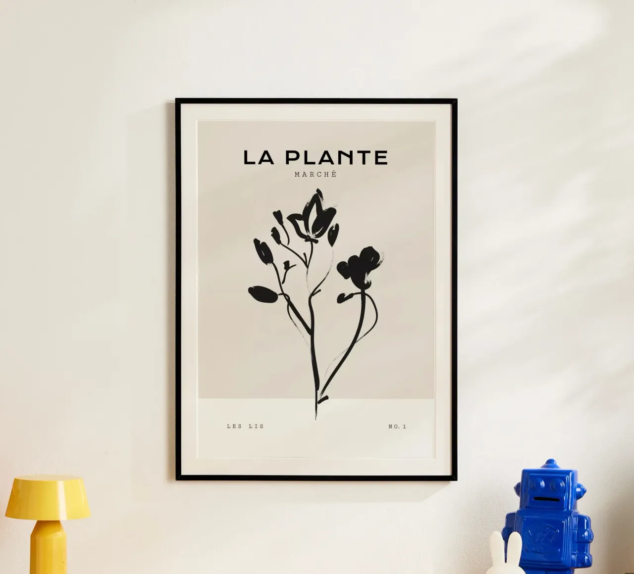 Boho Bohemian 6 Lily carta hahnemühle da Boho Print Collection