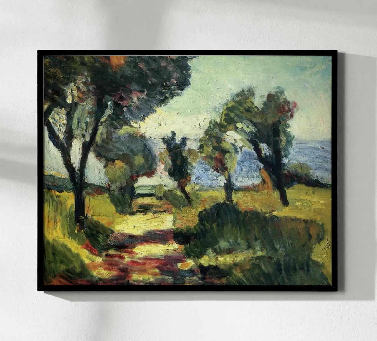 strada fertile delle risaie poster da briyan shop