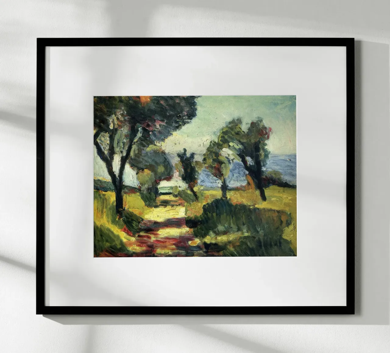 strada fertile delle risaie poster da briyan shop
