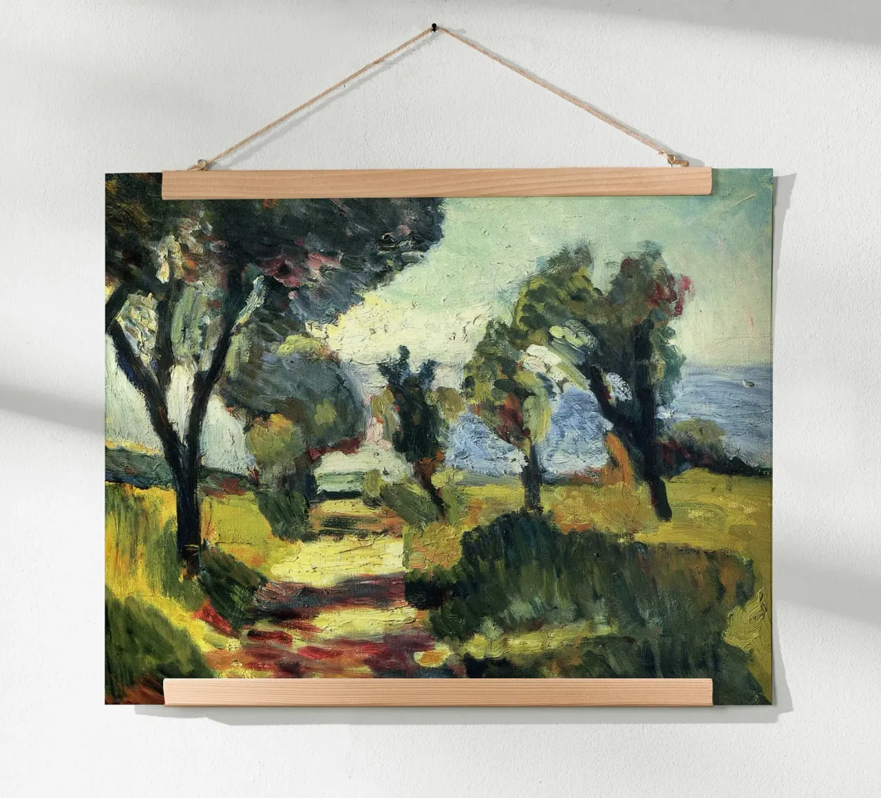 strada fertile delle risaie poster da briyan shop