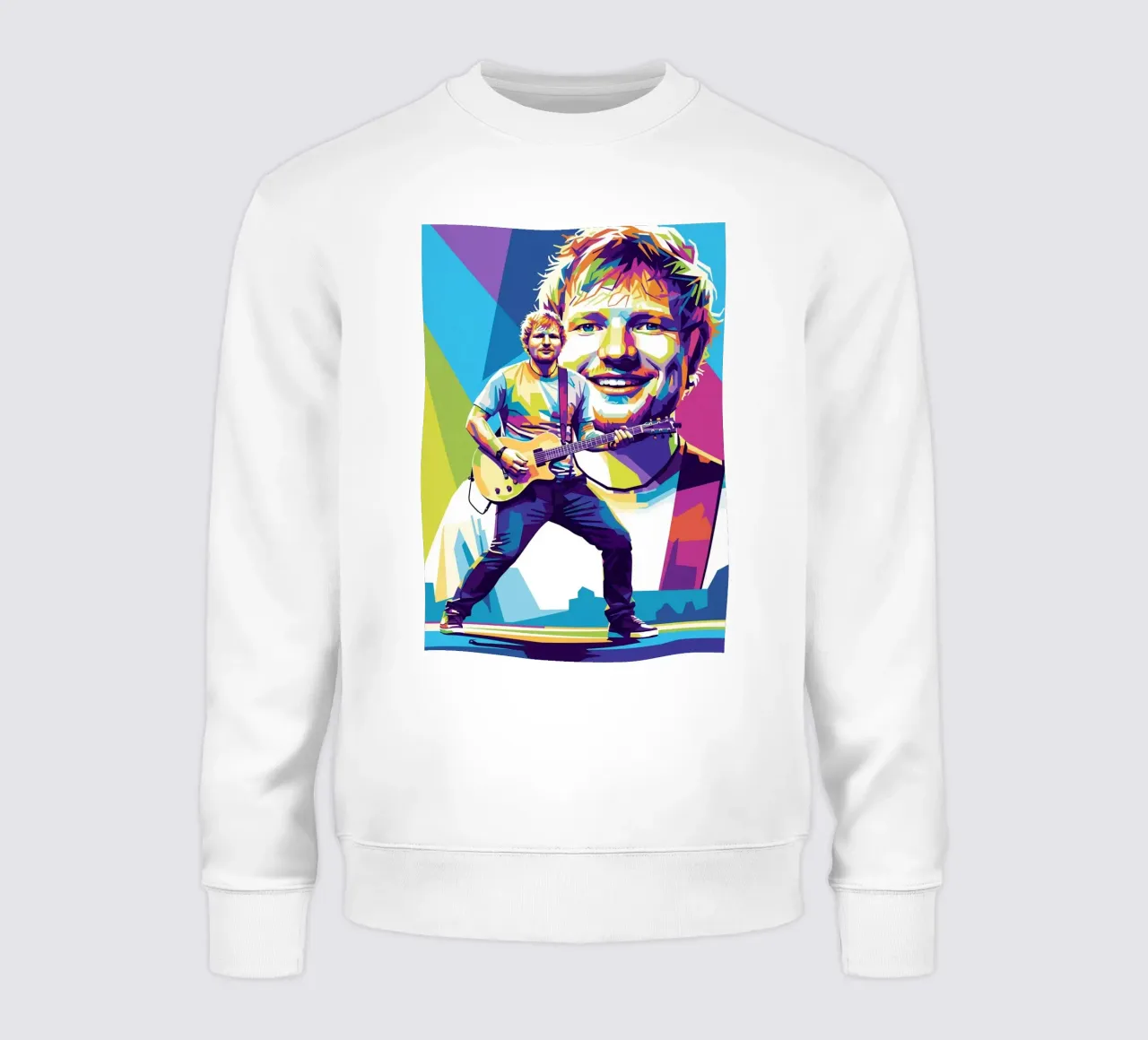 Il sorriso di Ed Sheeran felpa da Hantamrata