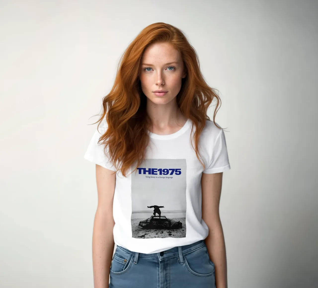 10 Being Funny In A Foreign Language t-shirt da donna da vernice