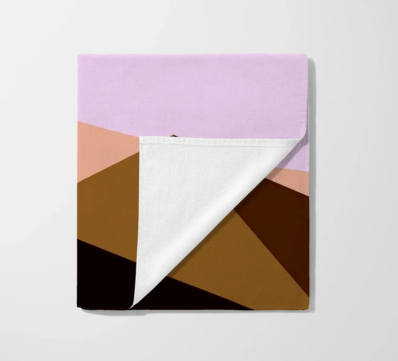 Paesaggio desertico minimalista con sole telo mare da Noah Bouchard