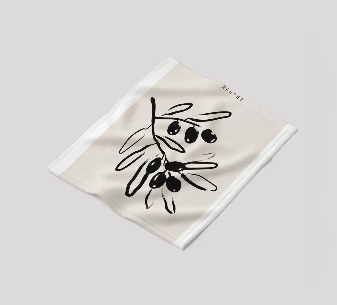 Boho Bohemian 6 Olives coperta in pile da Boho Print Collection