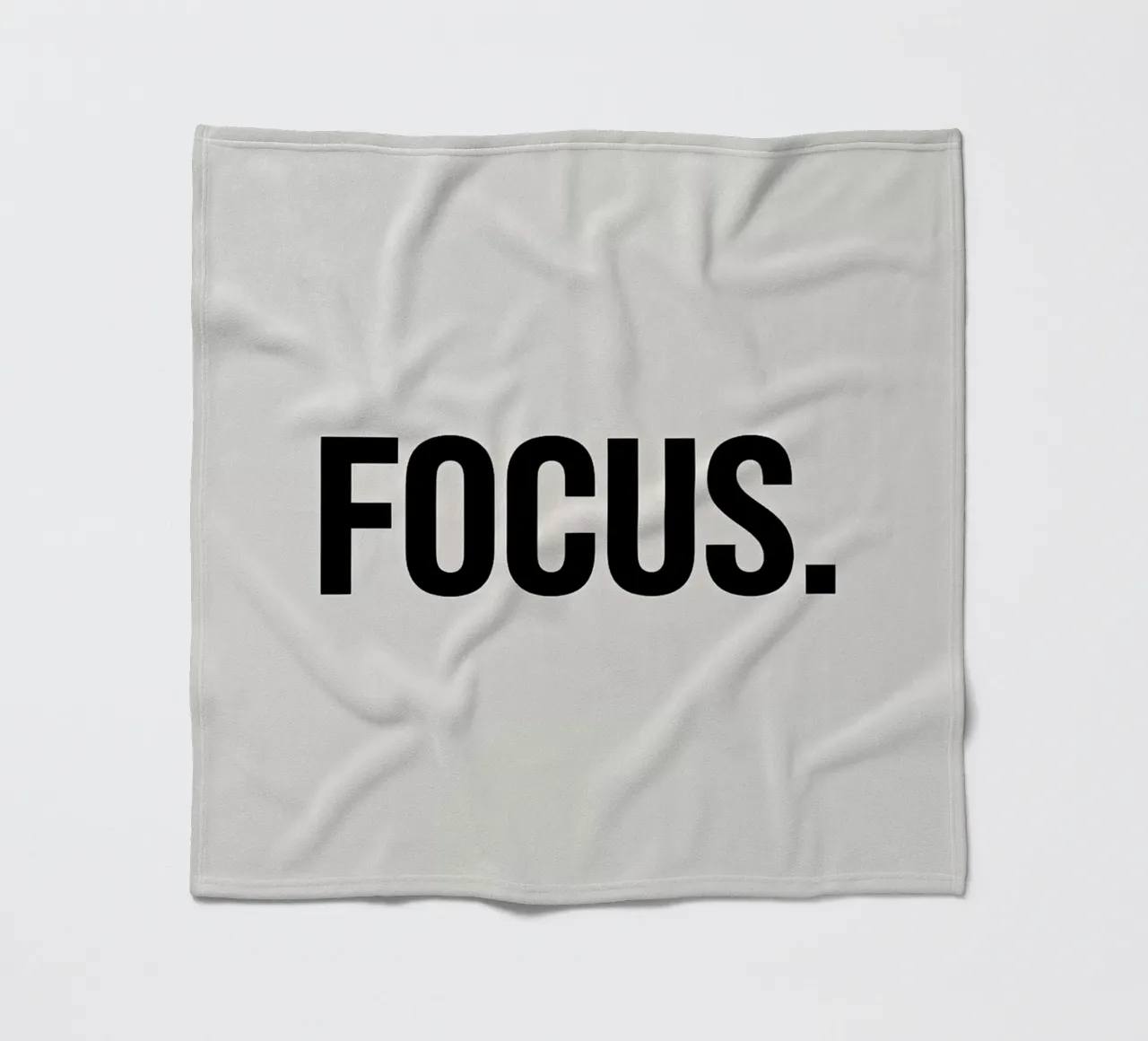 Focus Text Art coperta in pile da Noah Bouchard