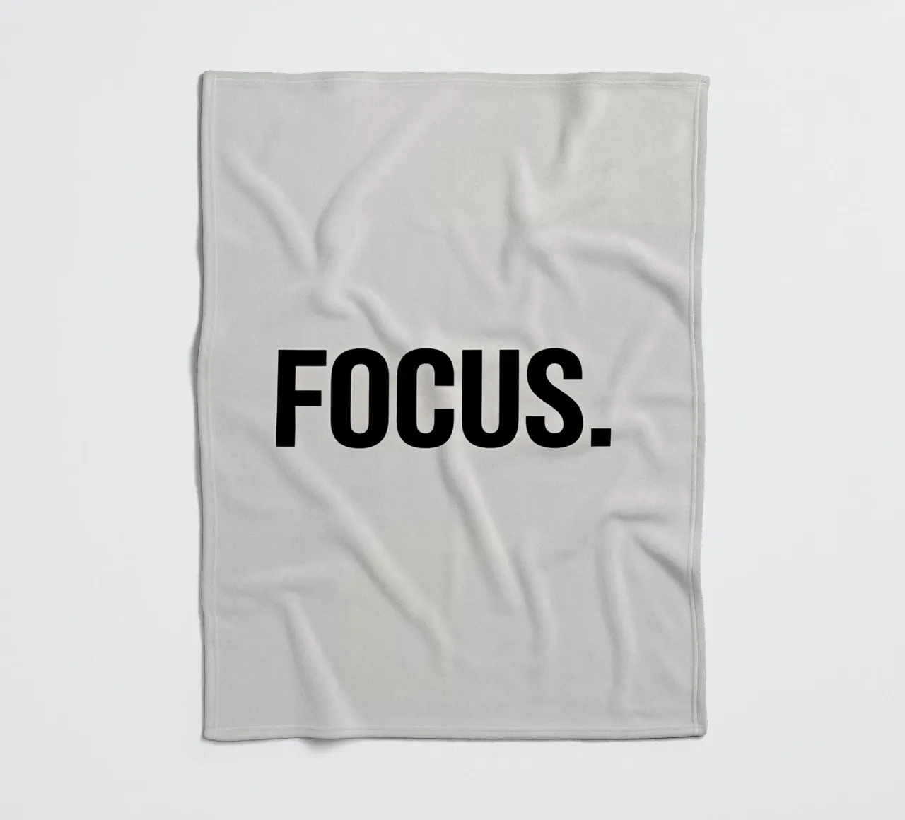 Focus Text Art coperta in pile da Noah Bouchard