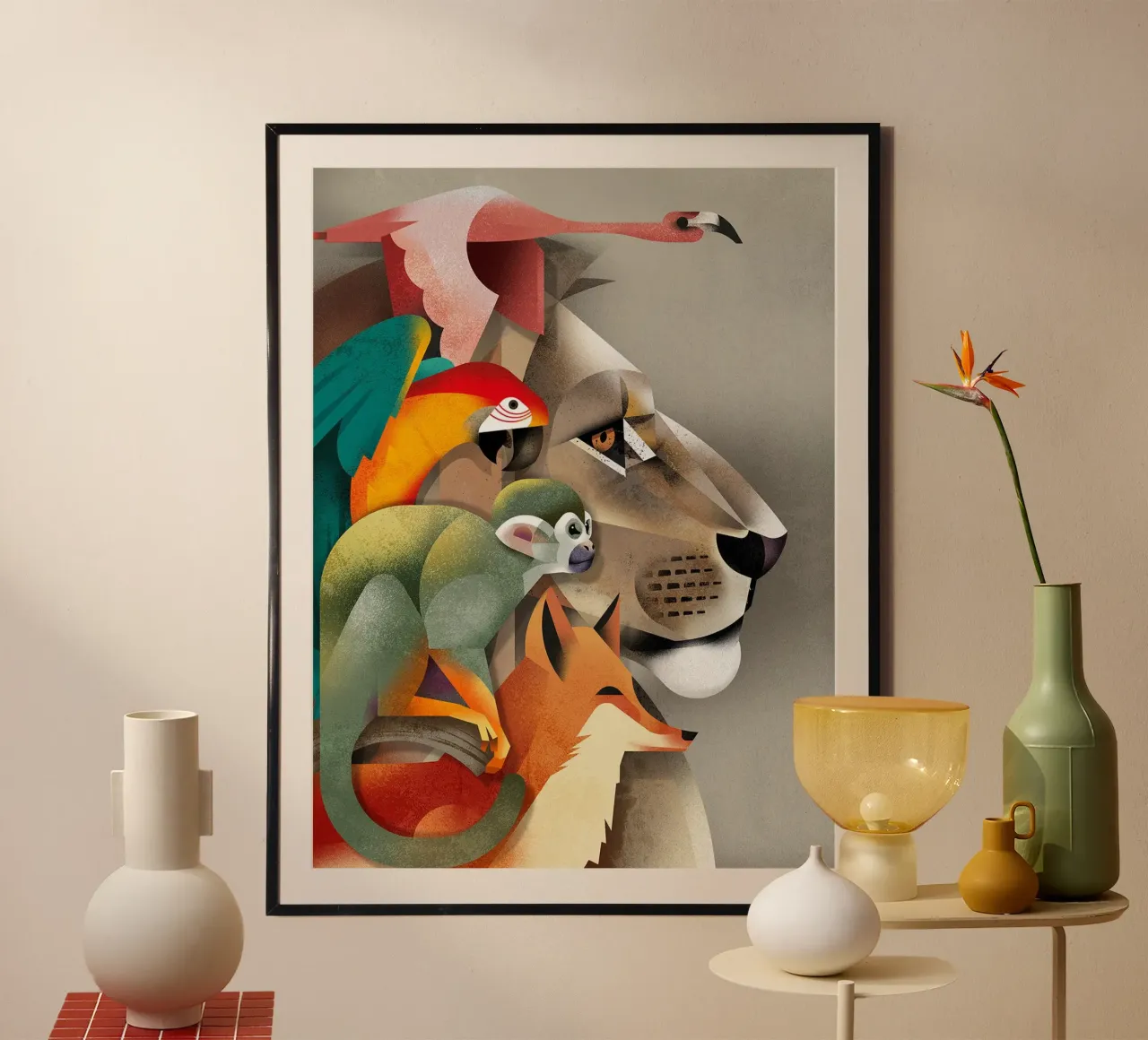 Animali selvatici meravigliosi poster da David Jackson