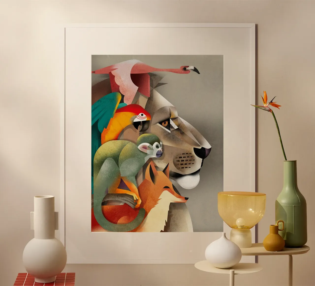 Animali selvatici meravigliosi poster da David Jackson