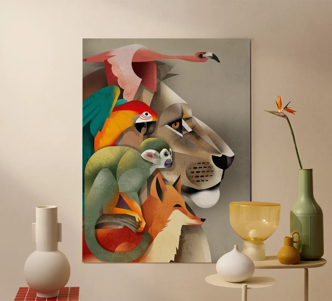 Animali selvatici meravigliosi poster da David Jackson