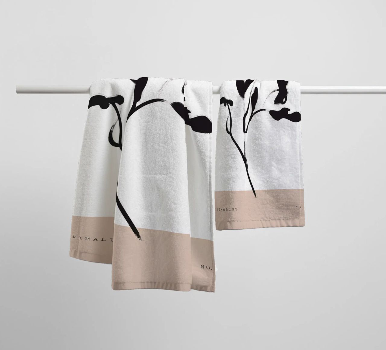 Boho Bohemian 7 Capparis serviette de bain de Boho Print Collection