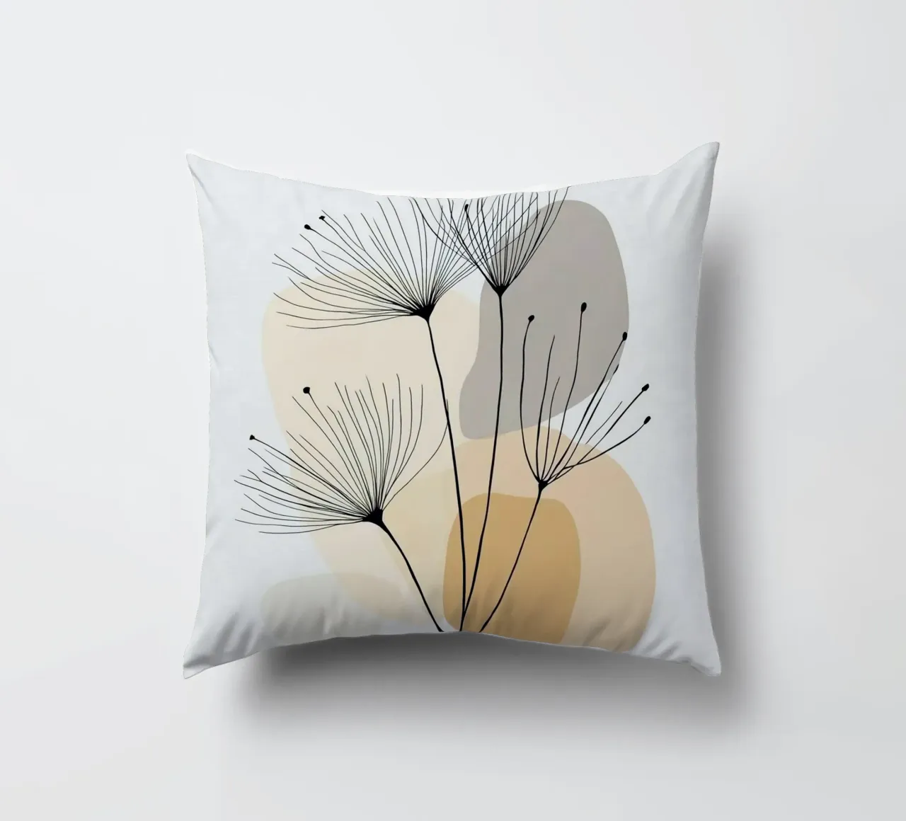 line canvas branch cuscino da miracle