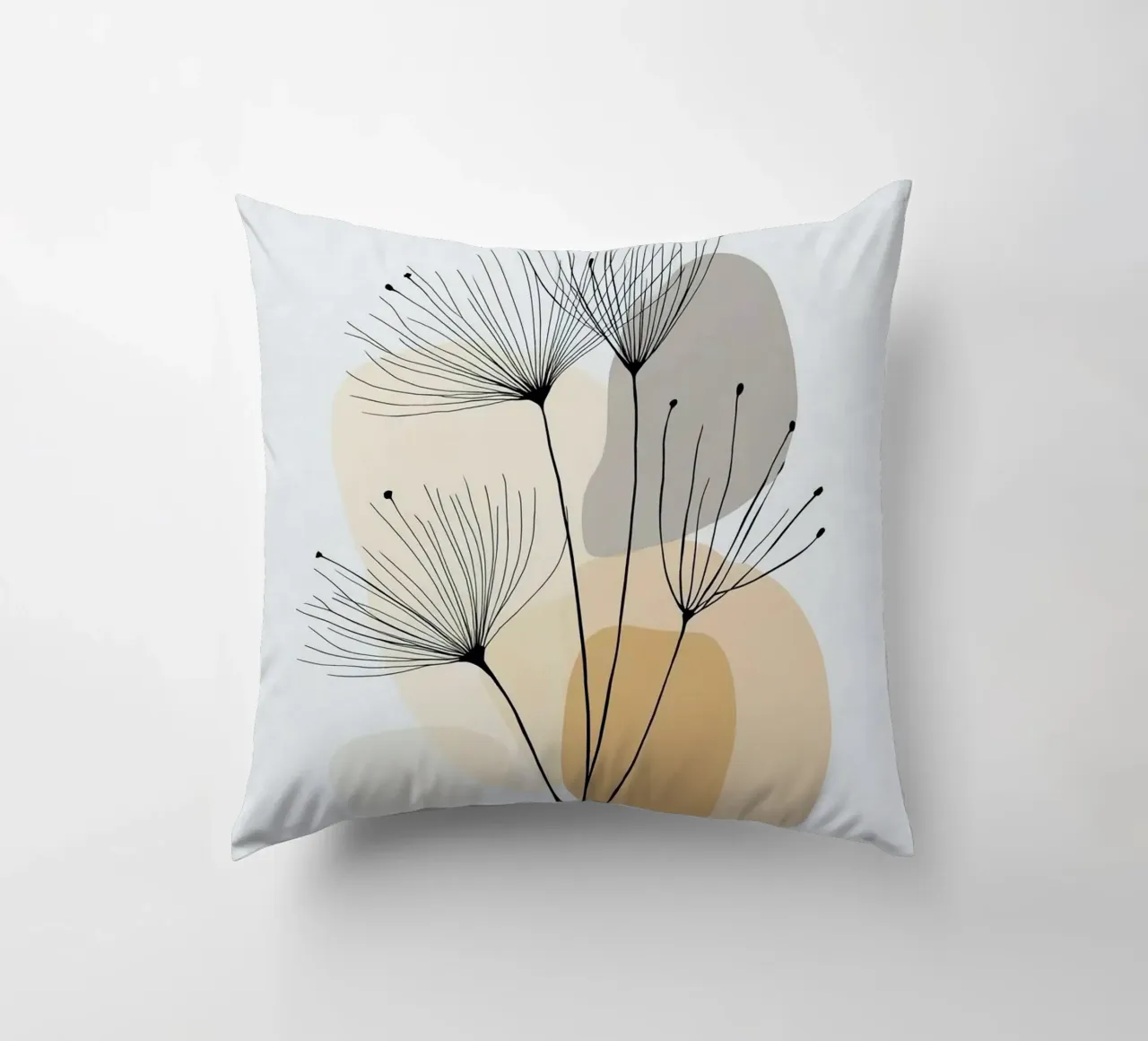 line canvas branch cuscino da miracle