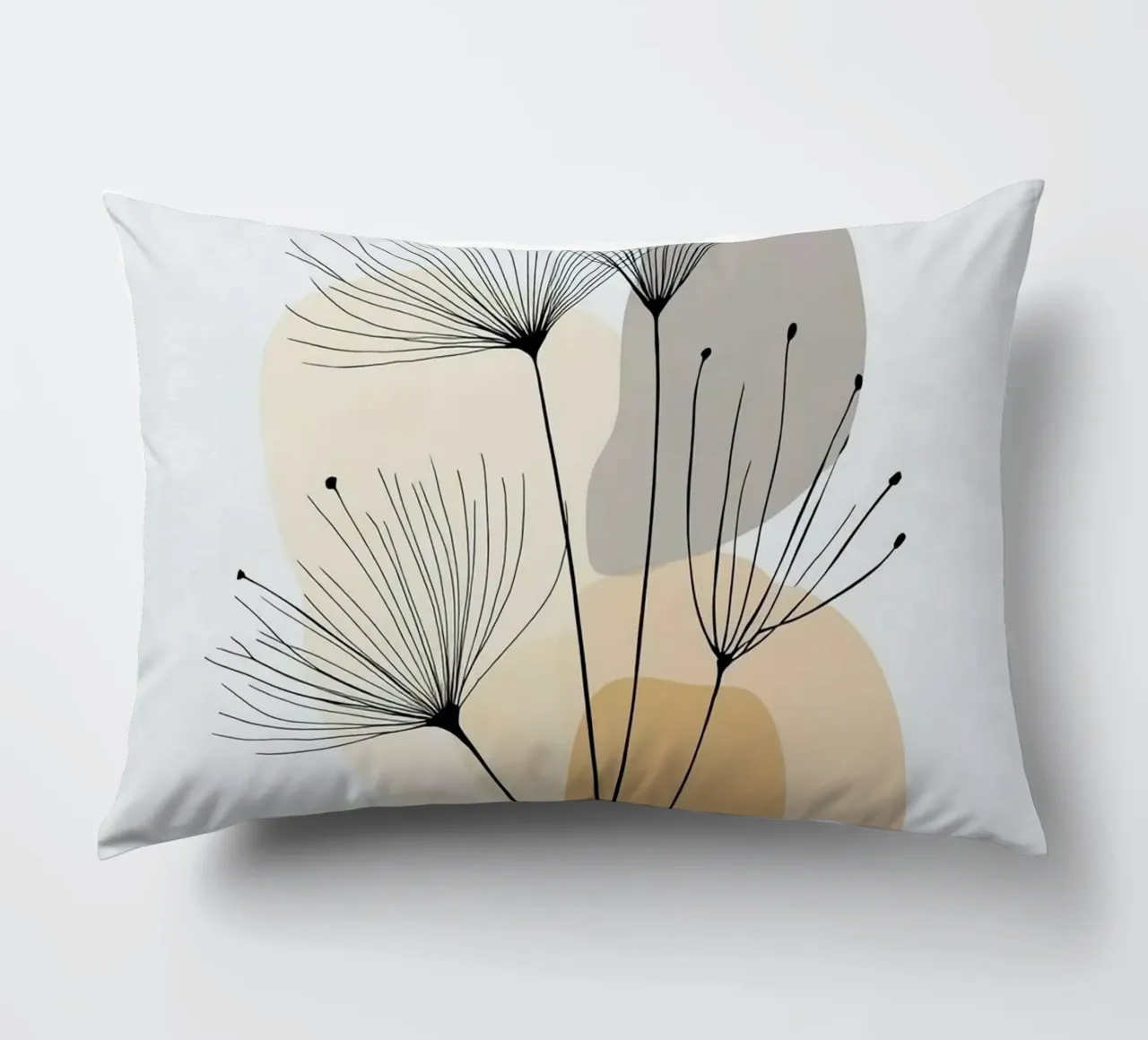line canvas branch cuscino da miracle