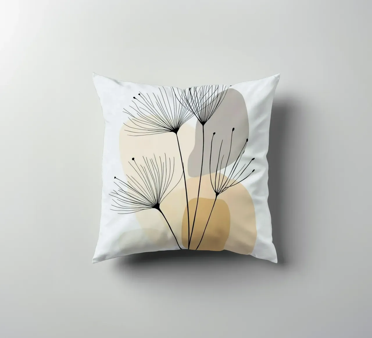 line canvas branch cuscino da miracle
