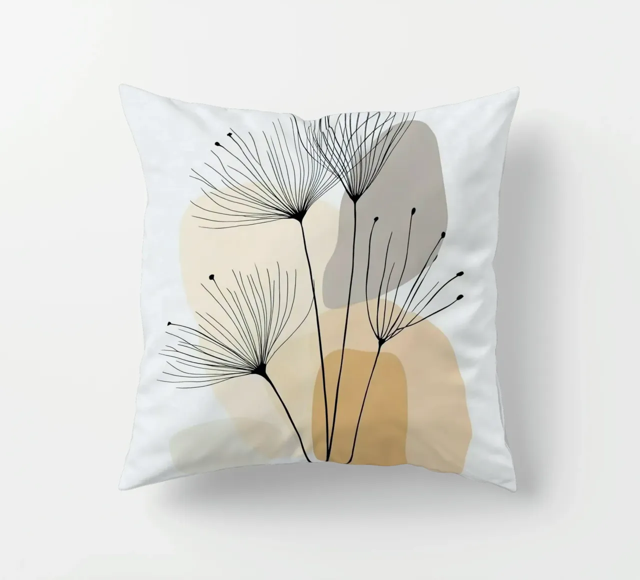 line canvas branch cuscino da miracle