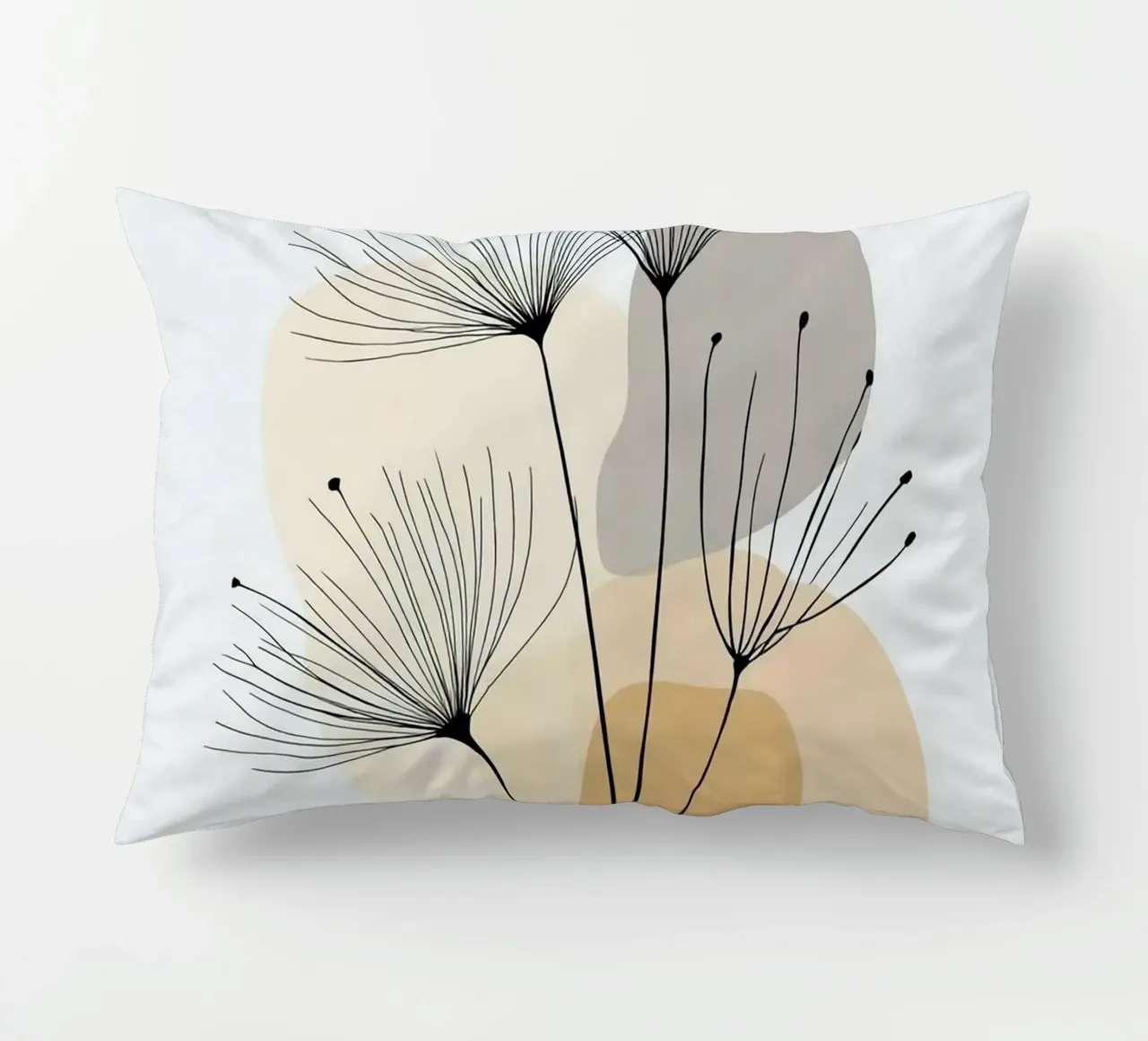 line canvas branch cuscino da miracle